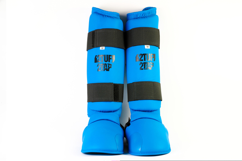 Karate Shin Instep BLUE