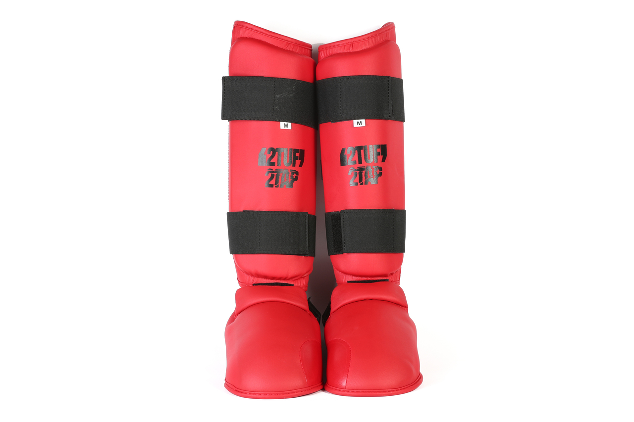 Karate Shin Instep RED